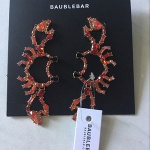 Baublebar HERMIT DROP EARRINGS-RED $44